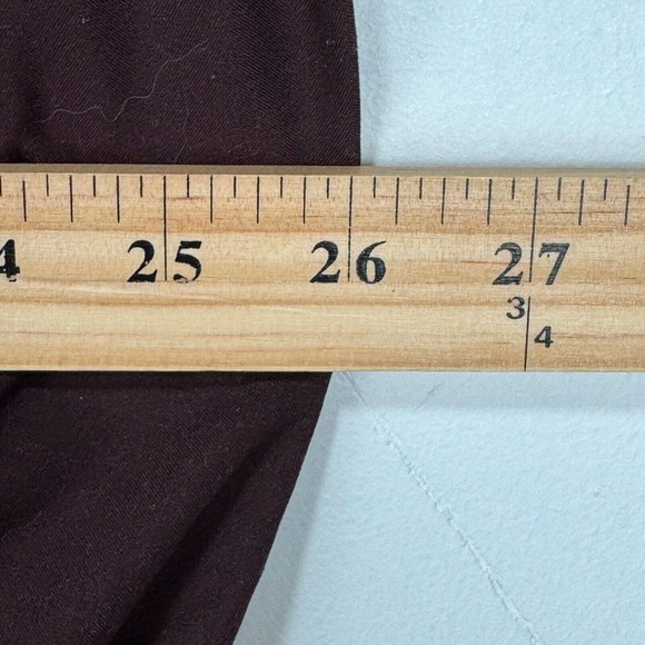 Zero Restriction Golf‎ Windbreaker Jacket Men Medium Maroon Microfiber Pockets - Picture 10 of 11